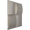 Ekena Millwork 19 5/8in. W x 19 5/8in. H Smith EnduraWall Decorative 3D Wall Panel Covers 2.67 Sq. Ft. WP20X20SMBAL - alternate 5